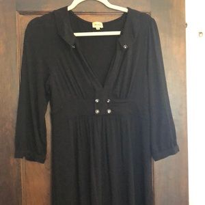 Black Ella Moss cotton dress
